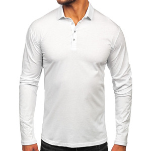 Polos de verano de alta calidad para hombre con varios colores, nuevos diseños de tendencia, polos de manga larga de talla grande - Product Image 1
