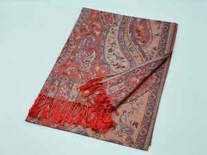 Venta al por mayor Diseña tu propio chal de lana para damas con longitud larga proveedor directo de fábrica chal de lana para mujeres en color sólido - Product Image 6