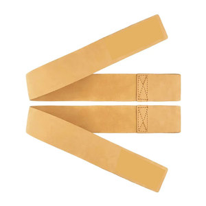 Sangles de levage en cuir professionnelles, sangles robustes pour l'entraînement musculaire et la pratique de la remise en forme - Product Image 2