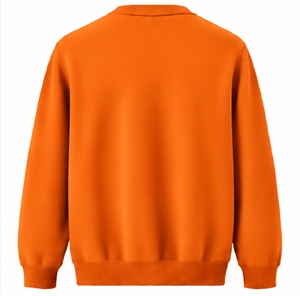เสื้อสเวตเชิ้ตคอวีสีส้มสำหรับผู้ชาย ยี่ห้อ INDEX ปักโลโก้ สวมใส่สบาย - Product Image 2