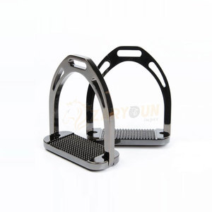 Estribo ecuestre de alta calidad personalizable, equipo de equitación pulido profesional, el mejor acero inoxidable de alta seguridad - Product Image 3