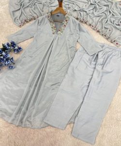 Ethnique à la mode soie filet à broder fil séquence travail Salwar Kameez costume fantaisie mariages Dupatta vêtement prix de gros - Product Image 6