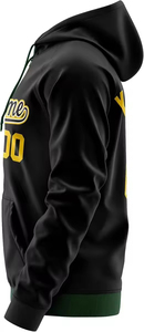 Sudadera con capucha personalizada para jóvenes 2025, forro polar de algodón pesado con nombre y número de equipo bordado, ropa informal de invierno, superventas - Product Image 3