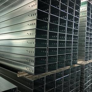 200mm Custom Support System Perforated Trough Galvanized Steel <b>Cable</b> Tray <b>Cable</b> Trunking - Product Image 6