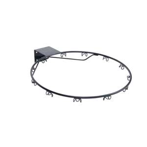 Panier de basketball Stag emblématique avec panneau et anneau réglables, accessoire de loisirs incluant le filet - Product Image 5