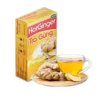 Sachets en plastique d'extrait de thé noir instantané aromatisé en poudre de boisson en poudre de gingembre en poudre d'approvisionnement d'usine