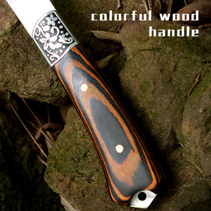 2025 Factory Wholesale Stainless Steel Wolf Pizza Type Cutting <b>Axe</b> Outdoor Camping Camping Hatchet Tactical <b>axe</b> Wood Handle - Product Image 6