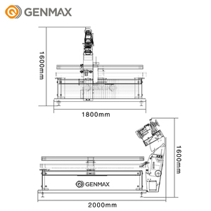 Băng cạnh máy bên biên giới quanh co Máy may fb3 cho nệm với tốc độ góc tự động làm chậm công suất cao - Product Image 6