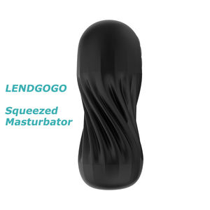 Squeezable 3D Sleeve Sex Machine Männlich Elektrischer Mastur bator Sexspielzeug für Erwachsene Automatischer Sexspielzeug lieferant Großhandel Fabrik preis - Product Image 2