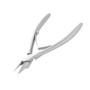 Pinzas para cutículas de uñas con punta puntiaguda de 14mm, cuchillas afiladas, removedores de piel muerta de uñas de acero inoxidable, pinzas para uñas - Product Image 6