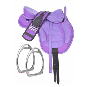 Silla de Montar Occidental Profesional para Carreras de Caballos, Hecha de Cuero, Silla de Montar para Senderismo, Asiento Seguro y Ajuste Perfecto de las Estribos - Product Image 2