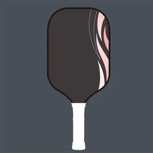 Custom T700 <b>Carbon</b> Fiber Pickleball Paddle-High Quality Hot Pressed And1 Design Professional Silica Grit Surface All Seasons Use - Product Image 3