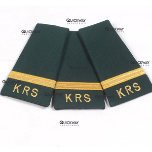 Epaulettes Bordados Personalizados de Alta Calidad, Cómodos, para Uniformes, Venta al Por Mayor para Demanda OEM, QUICK WAY INDUSTRIES - Product Image 5