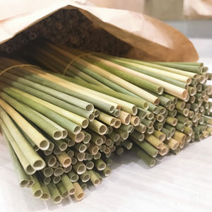 Vietnam 100% Organic Disposable Grass Straws | Grass Straws Biodegradable | Grass Straws High Quality Healthy - Product Image 5