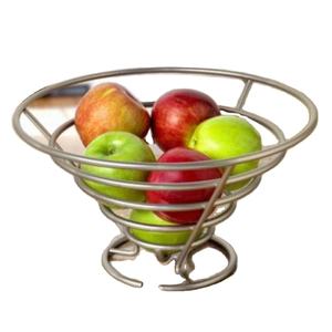 Suministros al por mayor de diseño elegante, forma y tamaño personalizados, cesta de frutas, cesta de frutas de plata de la mejor calidad a buen precio - Product Image 1