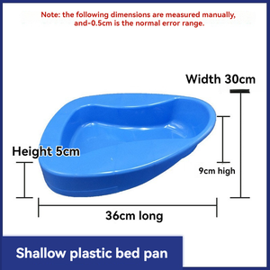 Sartén de plástico reciclado de alta calidad para uso hospitalario y doméstico Diseño estable grueso sólido para ancianos discapacitados 2025 - Product Image 4