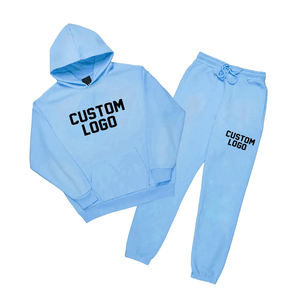 Sweat-shirt d'hiver unisexe en molleton de coton avec logo personnalisé en 3D pour hommes, ensemble respirant et bien ajusté pour le jogging et la salle de sport - Product Image 4