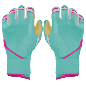 Gants de frappe de baseball en cuir de chèvre à manchette longue de qualité supérieure, logo personnalisé, respirants, durables, adhérence, performance adulte et jeune, équipement sportif professionnel - Product Image 1