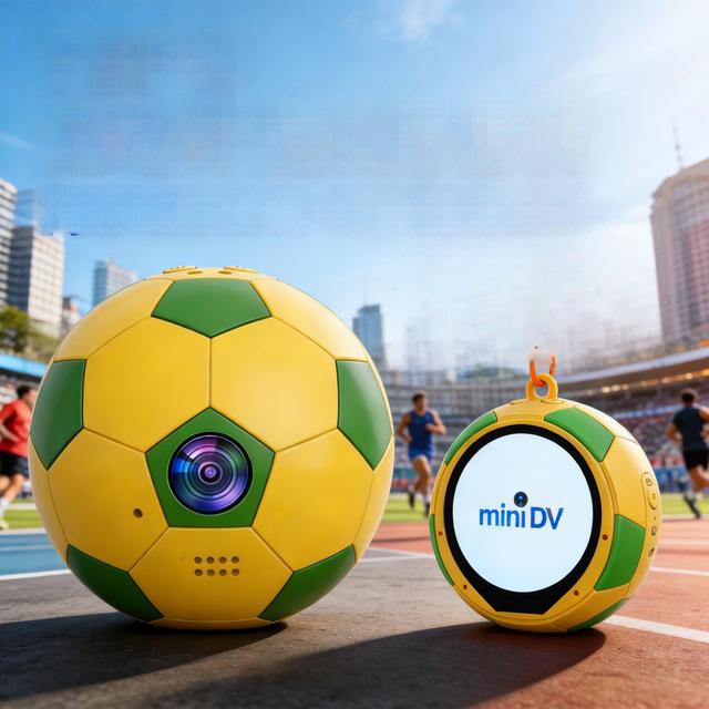 Q8 Football Action Camera 2026 Football Cup Gift New Sports Camera for Outdoor Cycling & Vlogging Kids Gift Digital Camera