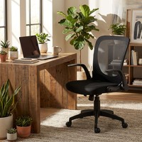 Fauteuil opératoire noir Jackson pour une utilisation de bureau
