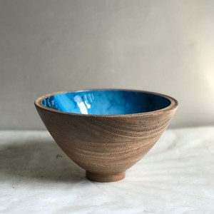 ชามไม้เนื้อแข็งแบบกำหนดเอง,ชามไม้มะม่วงเคลือบแข็งพร้อมช้อนสำหรับชามผลไม้พร้อมชุดเซิร์ฟเวอร์ - Product Image 5