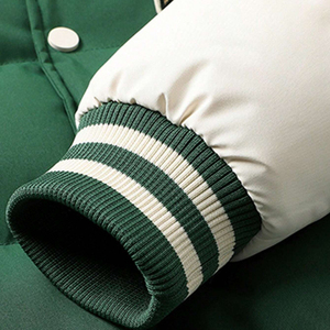 Veste d'hiver réversible pour hommes capuche amovible Camouflage motifs de dessins animés broderie personnalisée Logo imperméable Street Wear - Product Image 4