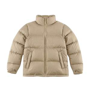 Chaqueta Acolchada de Camuflaje Verde para Hombre, Abrigo Grueso y Cálido de Invierno, Estilo Utilitario, Chaqueta de Burbujas, Ropa de Abrigo Resistente para Aventuras al Aire Libre - Product Image 3