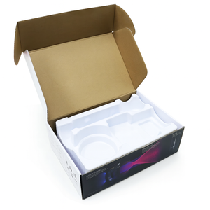 Boîte de papier ondulé recyclable personnalisée emballage respectueux de l'environnement <span class=keywords><strong>pour</strong></span> sèche-<span class=keywords><strong>cheveux</strong></span> et montre électronique produits - Product Image 2