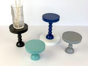 Moderno Juego de Soportes para Tartas de Madera, Ideal para Exhibición de Postres, Decoración de Eventos, Mostrador de Panadería y Decoración de Mesa del Hogar, de la India - Product Image 3