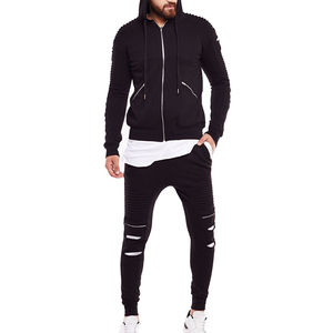 ชุดวอร์มสำหรับผู้ชายแบบระบายอากาศได้ดีดีไซน์ใหม่ล่าสุด2025 - Product Image 4