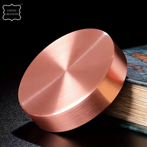 ถาดเสิร์ฟทองแดงลึกคุณภาพดีดีไซน์คลาสสิกจานและจานแกะสลักทำด้วยมือ - Product Image 4