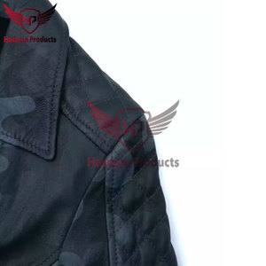 Womens Real <b>Camo</b> Leather Biker <b>Jacket</b> Asymmetric Zip Lapel Collar Quilted Sleeve Coat Zipper Pockets Slim Fit Custom Outwear New - Product Image 6
