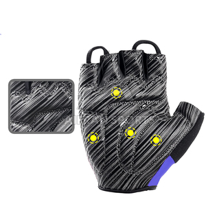Meilleure qualité respirant hiver anti-dérapant demi-doigt gants de cyclisme pour hommes gants de sport sur mesure pour hommes - Product Image 4