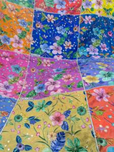 Tissu à paillettes en Viscose brodée de qualité supérieure pour Kurti Lehenga Saree Fabrication Approvisionnement en usine Exportation de textiles en gros - Product Image 6