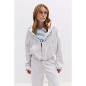 Sudadera con Capucha y Cremallera de Tela Modal Suave al Tacto - Product Image 2