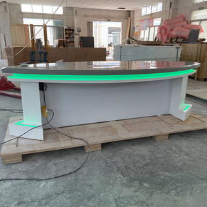 Escritorio Profesional para Estudio <span class=keywords><strong>de</strong></span> Transmisión <span class=keywords><strong>en</strong></span> <span class=keywords><strong>Vivo</strong></span>, Presentador Infantil, Presentador <span class=keywords><strong>de</strong></span> <span class=keywords><strong>Noticias</strong></span> - Product Image 5