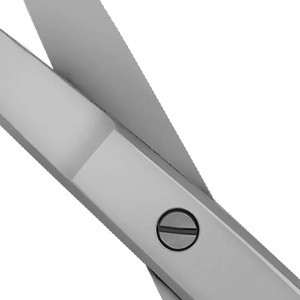 Instruments chirurgicaux en acier inoxydable Bandage gomme ciseaux chirurgie médicale ciseaux incurvés pointes fines plastique métal - Product Image 3