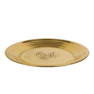 Plaque de chargeur en laiton de haute qualité vaisselle design en gros de luxe plaque de chargeur en laiton au meilleur prix - Product Image 2