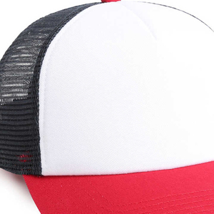 Casquette de camionneur unisexe avec broderie flamme, nouvelles casquettes en maille pour hommes et femmes avec sangle réglable, décontractée, extérieure, faible MOQ, casquette personnalisée OEM - Product Image 6