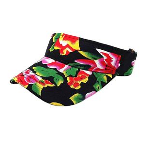 Nueva Gorra de Visera Deportiva con Estampado Floral Divertido y Alegre en Rojo, Verde y Azul Brillante, Estilo Hip Hop Tradicional - Product Image 1
