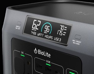Station d'alimentation portable Bio Li Te Base Charge 600+ AC à sortie unique AC - Product Image 1
