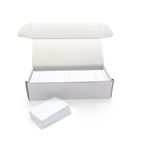 Ucode Mifare Classic 1k 13.56mhz Rfid Blank Pvc Smart Pvc Carte à double fréquence UHF HF RFID personnalisée avec impression mate brillante