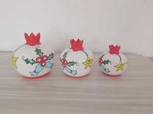 DAFNI <b>Christmas</b> Pomegranate Decorative Ornaments Handmade Plastic <b>Novelty</b> <b>Gift</b> Set Thematic Holiday Decoration From Istanbul - Product Image 6