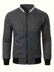 Chaquetas de bombardero ecológicas para hombre, a prueba de viento, serigrafía, cuero, regular, las mejores chaquetas de bombardero para hombre, Chaqueta de algodón para hombre - Product Image 4