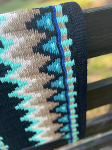 Couverture de selle western en laine de haute qualité, faite à la main, coussin d'équitation durable, couverture équestre personnalisée, produit phare d'Inde - Product Image 4