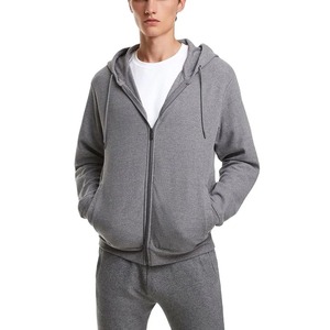 ชุดวอร์มผ้าฟลีซแบบมีซิปสำหรับฤดูหนาวโลโก้แบบกำหนดเอง - Product Image 2