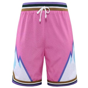 Short de sport de basket-ball décontracté de couleur unie ample et confortable de haute qualité pour hommes - Product Image 3