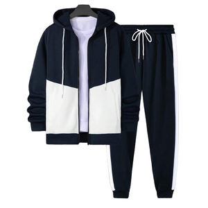 Survêtements pour hommes du fabricant personnalisé survêtements de jogging pulls zippés en polaire survêtements à capuche de style vêtements de rue survêtements pour hommes unisexes - Product Image 5