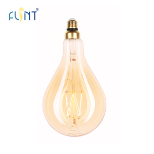 Ampoule LED <span class=keywords><strong>Edison</strong></span> en verre couleur ambre PS160 PS52 7W 2000K 600lm Ra82, prix d'usine, pour décoration vintage - Product Image 2