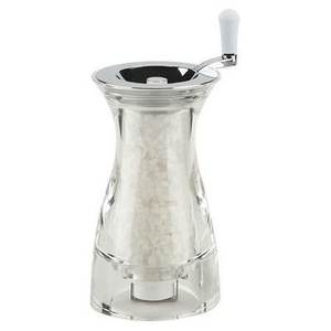 PESARO URBINO 911S Molinillo de Sal Transparente 17.5cm Bisetti - Product Image 1